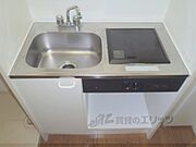 1口電気コンロ設置可能です。