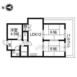 ニューシャトー長岡 3LDKの間取図画像