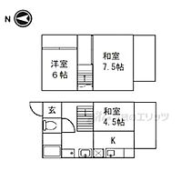 京都府京都市伏見区淀新町（賃貸テラスハウス3K・1階・52.00㎡） その2