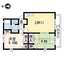 フェニックス・ヴィラ 103 ｜ 京都府宇治市莵道西中（賃貸アパート2LDK・1階・52.50㎡） その2