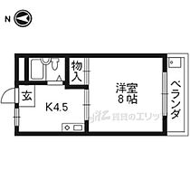 シャルム西川 301 ｜ 京都府京田辺市田辺鳥本（賃貸マンション1K・3階・23.19㎡） その2