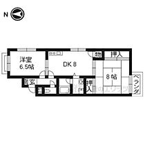 サン・フォーレスト 401 ｜ 京都府京都市伏見区桃山井伊掃部西町（賃貸マンション2LDK・4階・51.70㎡） その2