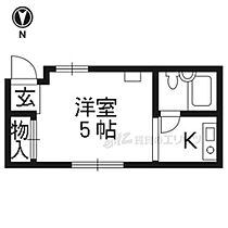 喜多源第2マンション 208 ｜ 京都府京都市伏見区京町北7丁目（賃貸マンション1R・2階・15.00㎡） その2