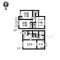 パセオ大住 101 ｜ 京都府京田辺市薪畠（賃貸テラスハウス3LDK・1階・72.87㎡） その2