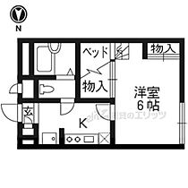 京都府京都市伏見区石田森南町（賃貸アパート1K・1階・19.87㎡） その2