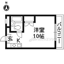 京都府城陽市枇杷庄島ノ宮（賃貸マンション1R・3階・19.50㎡） その1