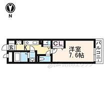 京都府京都市伏見区下鳥羽広長町（賃貸マンション1K・3階・25.51㎡） その1