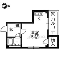 京都府向日市寺戸町二枚田（賃貸マンション1R・2階・14.00㎡） その2