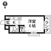 京都府京都市伏見区鍋島町（賃貸マンション1K・6階・17.80㎡） その1