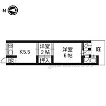 峰山荘 3 ｜ 京都府京都市山科区大宅辻脇町（賃貸アパート2K・1階・24.30㎡） その2