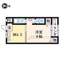 31ｓｔメイフラワー 308 ｜ 京都府京都市伏見区深草西浦町6丁目（賃貸マンション1R・3階・23.59㎡） その1