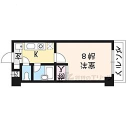 ＦＬＡＴ　Ｂ’Ｓ 1階1Kの間取り