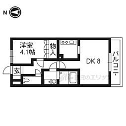 間取図画像 1DK