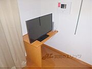 備え付けテレビ