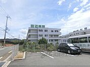 田辺病院まで2200メートル