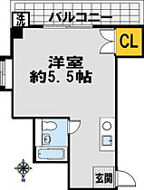 コーポ本山 202 ｜ 兵庫県神戸市東灘区本山南町６丁目4-13（賃貸マンション1R・2階・15.00㎡） その2