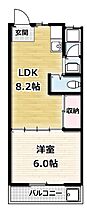 喜多源第一マンション 3-22 ｜ 京都府京田辺市大住関屋（賃貸マンション1LDK・3階・33.20㎡） その2