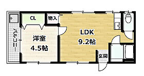 藤村マンション 20 ｜ 京都府宇治市木幡北山畑（賃貸マンション1LDK・2階・27.00㎡） その2