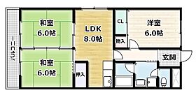 グラスコート 501 ｜ 京都府宇治市宇治戸ノ内（賃貸マンション3LDK・5階・57.75㎡） その2