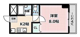 モリスワン 305 ｜ 京都府京田辺市河原受田（賃貸マンション1K・3階・24.37㎡） その2