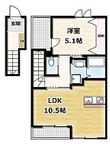 univaly槇島 201 ｜ 京都府宇治市槇島町千足（賃貸アパート1LDK・2階・43.52㎡） その2