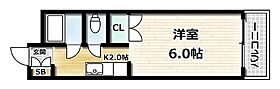 ダイバーシティ同志社 504 ｜ 京都府京田辺市興戸下ノ川原（賃貸マンション1K・5階・17.00㎡） その2