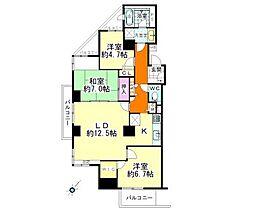 間取図画像 3LDK