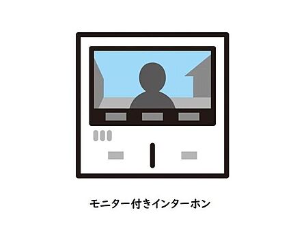 ★防犯対策にも有効なインターホン。お届け物や来客の把握にも便利です