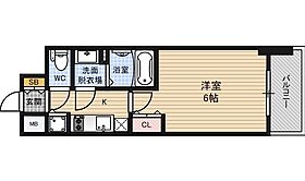 プレサンス野田阪神駅前ザ・プレミアム  ｜ 大阪府大阪市福島区海老江5丁目（賃貸マンション1K・15階・21.23㎡） その2