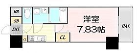 JMFレジデンス大阪福島(旧アクセリス大阪福島)  ｜ 大阪府大阪市北区大淀南1丁目（賃貸マンション1K・11階・23.75㎡） その2