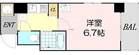 Fr.imp大阪三国  ｜ 大阪府大阪市淀川区西三国1丁目（賃貸マンション1K・5階・21.27㎡） その2