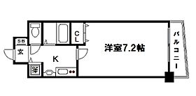 プレサンス中之島公園パークレジデンス  ｜ 大阪府大阪市中央区東高麗橋（賃貸マンション1K・8階・22.23㎡） その2