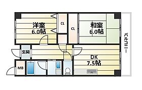 グレース九条  ｜ 大阪府大阪市西区九条南3丁目（賃貸マンション2LDK・1階・50.60㎡） その2