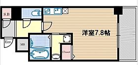 ビバーナ日本橋  ｜ 大阪府大阪市浪速区日本橋5丁目（賃貸マンション1R・14階・25.36㎡） その2