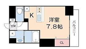 CASA MT 恵美須駅前  ｜ 大阪府大阪市浪速区恵美須西2丁目（賃貸マンション1K・5階・22.23㎡） その2