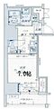 レジデンス心斎橋4階7.5万円