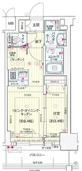 プレサンス新大阪ジェイズ ｜大阪府大阪市淀川区東三国6丁目(賃貸マンション1LDK・5階・29.64㎡)の写真 その2