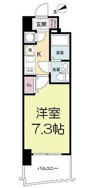 セレニテ京橋クレア ｜大阪府大阪市城東区蒲生1丁目(賃貸マンション1K・2階・22.90㎡)の写真 その2