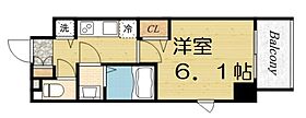 プレサンス上町台クレスト  ｜ 大阪府大阪市天王寺区上汐3丁目（賃貸マンション1K・8階・21.64㎡） その2