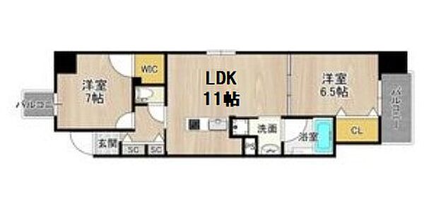 CITY　SPIRE日本橋高津 ｜大阪府大阪市中央区高津3丁目(賃貸マンション2LDK・10階・58.18㎡)の写真 その2