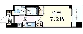 セレッソコートリバーサイドOSAKA  ｜ 大阪府大阪市淀川区十三東1丁目（賃貸マンション1K・5階・24.62㎡） その2