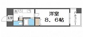 アドバンス難波ウインズ  ｜ 大阪府大阪市浪速区日本橋西1丁目（賃貸マンション1K・5階・24.27㎡） その2