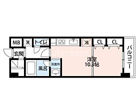 KDX堺筋本町レジデンス  ｜ 大阪府大阪市中央区瓦町1丁目（賃貸マンション1R・10階・32.33㎡） その2