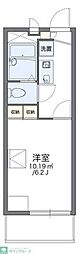 レオパレスガーデンプレイス 1Kの間取図画像