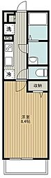 リブリ・アルカンシエルK 1Kの間取図画像
