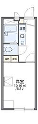レオパレスシーナ 1Kの間取図画像