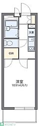 ゼルコヴァ 1Kの間取図画像