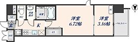 スプランディッド荒本駅前DUE 1405 ｜ 大阪府東大阪市横枕西1-28（賃貸マンション2K・14階・27.61㎡） その2