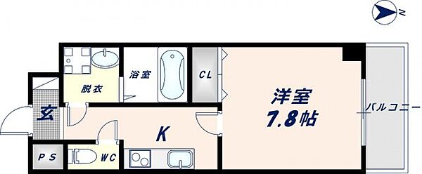 トレノーヴェ南巽 602｜大阪府大阪市生野区巽南3丁目(賃貸マンション1K・6階・26.87㎡)の写真 その2