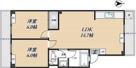 Comfy鴻池新田駅前 B-3 ｜ 大阪府東大阪市鴻池本町2-24（賃貸マンション2LDK・3階・51.44㎡） その2